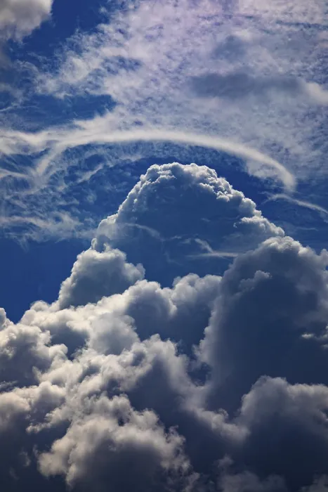 Framed Print : Austrian Cumulus Cloudscape Print Framed Print : Austrian Cumulus Cloudscape Print