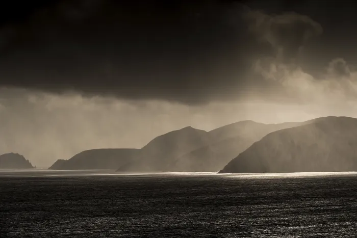 Framed Print : Dingle Peninsula Atlantic Coastal Scenery Print