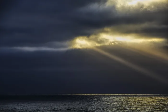 Framed Print : Dramatic Ocean View Print, Chile at Sunset Framed Print : Dramatic Ocean View Print, Chile at Sunset