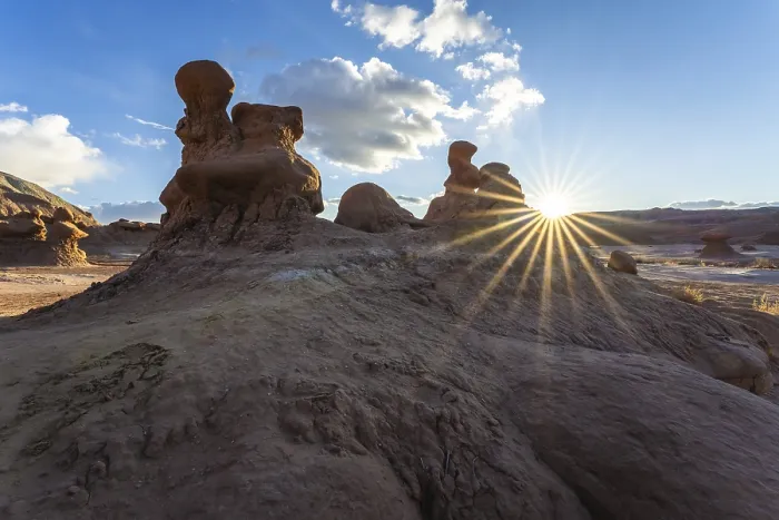 Framed Print : Goblin Valley State Park Sandstone Formations Print Framed Print : Goblin Valley State Park Sandstone Formations Print