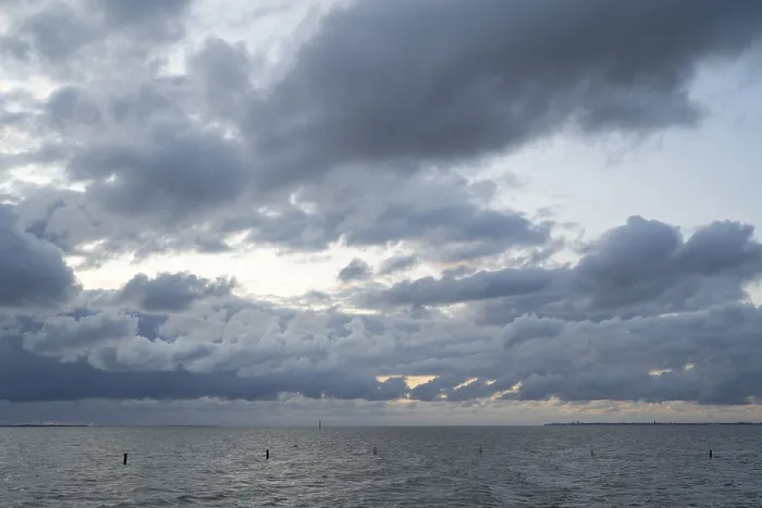 Framed Print : Dramatic Sky Print over North Sea, Germany Framed Print : Dramatic Sky Print over North Sea, Germany