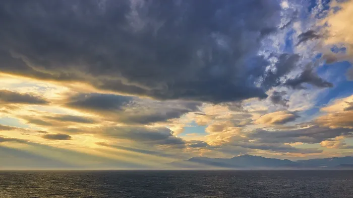 Framed Print : Dramatic Sky Print: Cape Melagkavi, Greece Framed Print : Dramatic Sky Print: Cape Melagkavi, Greece
