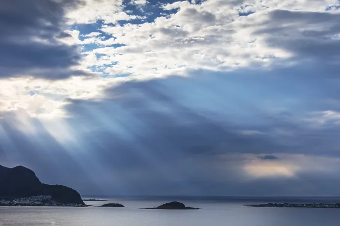Framed Print : Dramatic Sky with Sun Rays Print Framed Print : Dramatic Sky with Sun Rays Print