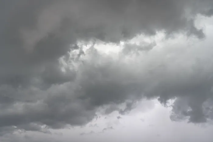 Framed Print : Dramatic Storm Clouds Print, Konstanz District, Germany