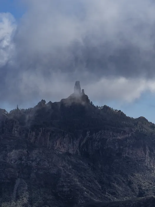 Framed Print : Dramatic Roque Nublo Print - Gran Canaria