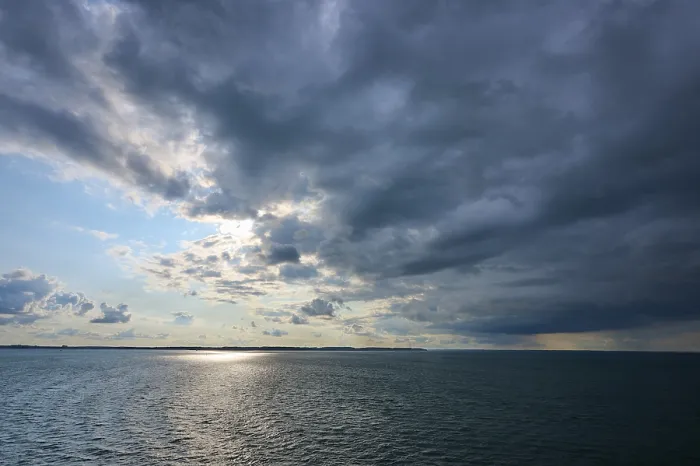 Framed Print : Dramatic Baltic Sea Sky Print, Kiel, Germany Framed Print : Dramatic Baltic Sea Sky Print, Kiel, Germany