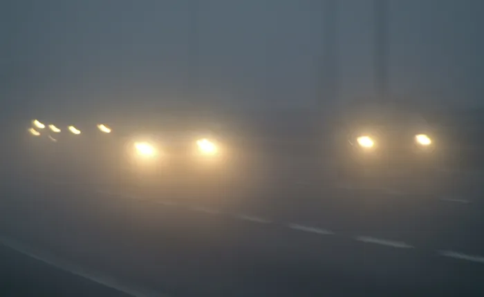 Framed Print : Driver in Fog Print Framed Print : Driver in Fog Print