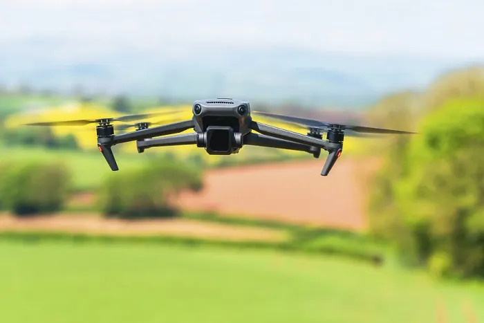 Framed Print : Devon Landscape Drone Print, England Framed Print : Devon Landscape Drone Print, England