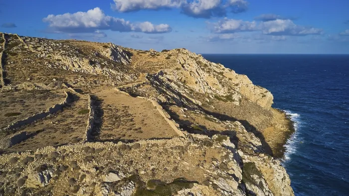 Framed Print : Drone Shot Print of Arkasa Acropolis, Karpathos Island, Greece Framed Print : Drone Shot Print of Arkasa Acropolis, Karpathos Island, Greece