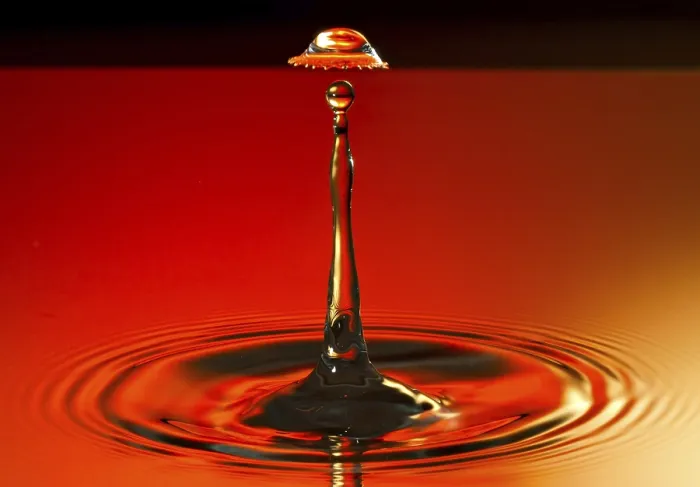 Framed Print : Drop on Drop on Red Background UFO Print Framed Print : Drop on Drop on Red Background UFO Print