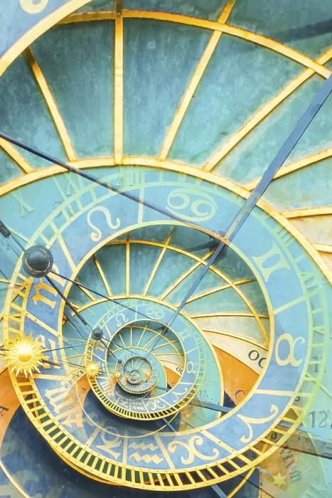 Framed Print : Timeless Magic Print: Astronomical Clock Illusion Framed Print : Timeless Magic Print: Astronomical Clock Illusion