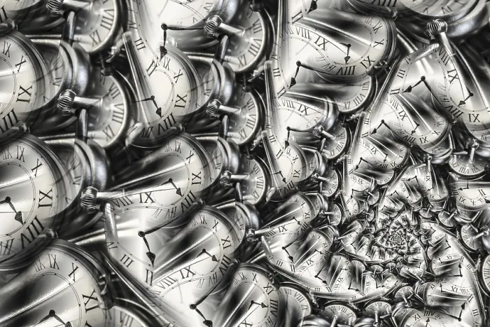 Framed Print : Infinite Clock Spiral Print: Timeless Droste Effect Framed Print : Infinite Clock Spiral Print: Timeless Droste Effect