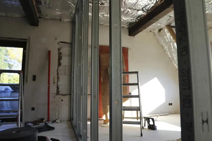 Framed Print : Dry Construction, Dry Lining Print