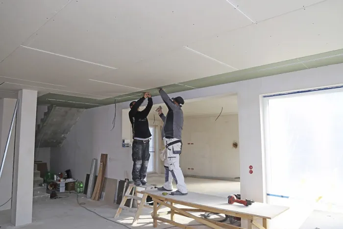 Framed Print : Dry Construction, Dry Lining Print Framed Print : Dry Construction, Dry Lining Print