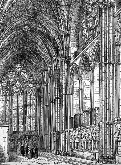 Framed Print : Durham Cathedral Print, 1884 Framed Print : Durham Cathedral Print, 1884