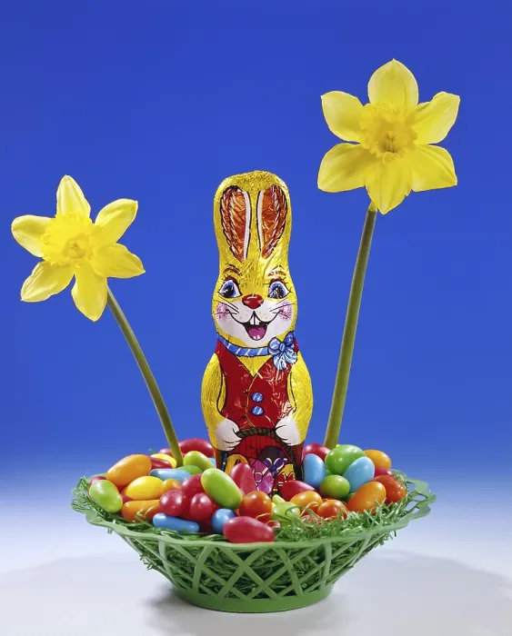 Framed Print : Chocolate Easter Bunny Print - Germany Framed Print : Chocolate Easter Bunny Print - Germany