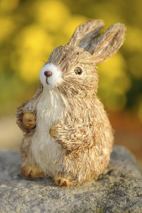 Framed Print : Easter Bunny Figure Print Framed Print : Easter Bunny Figure Print