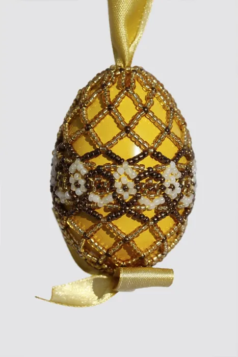 Framed Print : Hungarian Beaded Easter Egg Print Framed Print : Hungarian Beaded Easter Egg Print