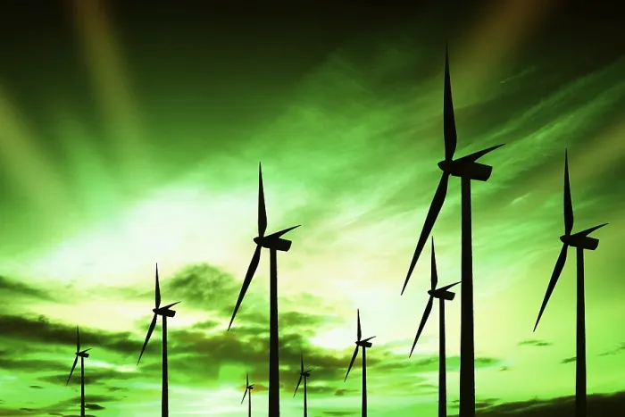 Framed Print : Eco Wind Power Print Framed Print : Eco Wind Power Print