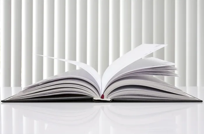 Framed Print : Opened Book with Reflection on White Print Framed Print : Opened Book with Reflection on White Print