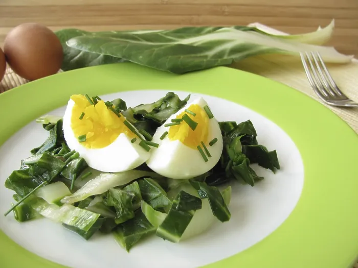 Framed Print : Eggs on Chard Vegetables Print Framed Print : Eggs on Chard Vegetables Print