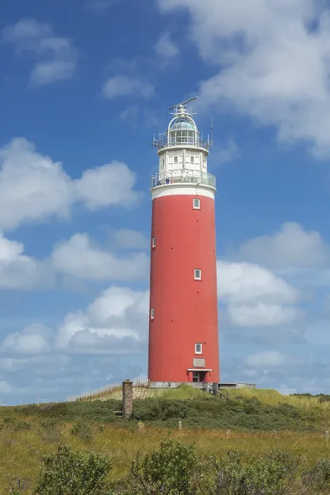 Framed Print : De Cocksdorp Eierland Lighthouse Print, Texel, The Netherlands