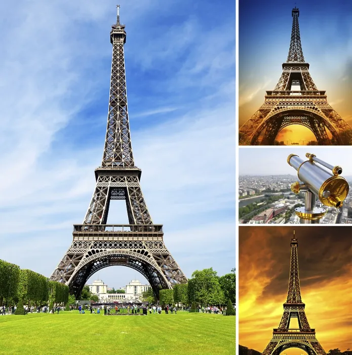 Framed Print : The Eiffel Tower Print in Paris Framed Print : The Eiffel Tower Print in Paris