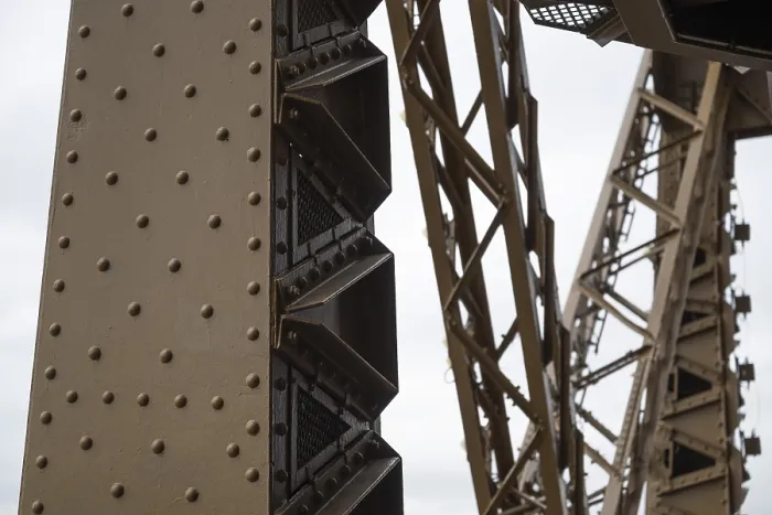 Framed Print : Close-up Print of Eiffel Tower Rivets Framed Print : Close-up Print of Eiffel Tower Rivets