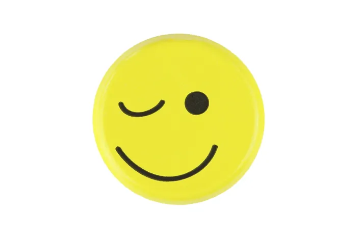 Framed Print : Winking Emoticon Print
