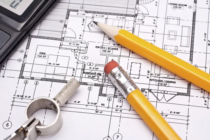 Framed Print : Engineering and Architecture Drawings Print with Pencil Framed Print : Engineering and Architecture Drawings Print with Pencil