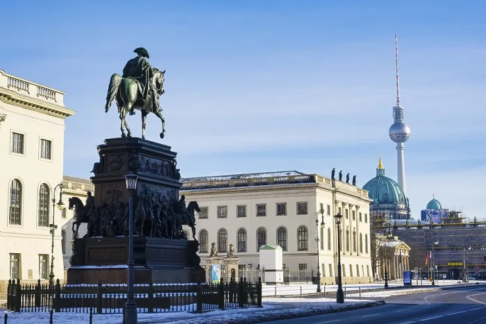 Framed Print : Equestrian Statue of Frederick the Great Print, Berlin Framed Print : Equestrian Statue of Frederick the Great Print, Berlin