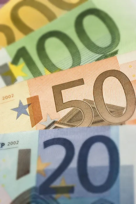 Framed Print : Euro Notes Print: Official Currency Designs Framed Print : Euro Notes Print: Official Currency Designs