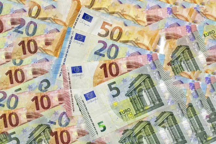 Framed Print : Euro Notes Banknote Print Framed Print : Euro Notes Banknote Print