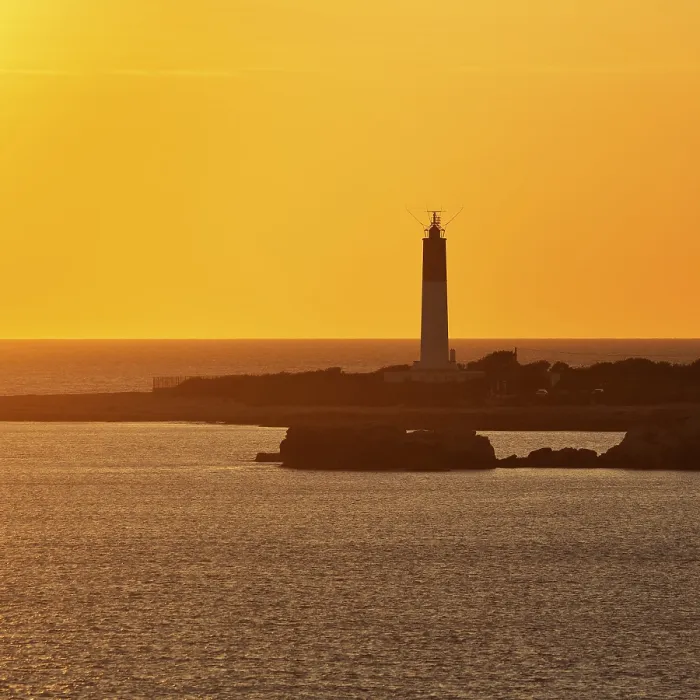 Framed Print : Evening atmosphere at the lighthouse Print, Cap Couronne, France Framed Print : Evening atmosphere at the lighthouse Print, Cap Couronne, France