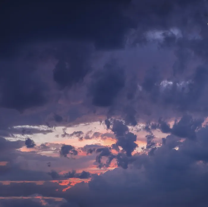Framed Print : Evening Clouds Print, Bavaria Germany Framed Print : Evening Clouds Print, Bavaria Germany
