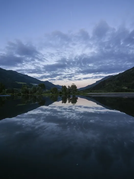 Framed Print : Evening Light Print, Gaishorn am See Landscape