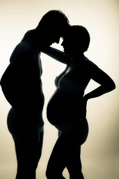 Framed Print : Expectant Parents Print Framed Print : Expectant Parents Print