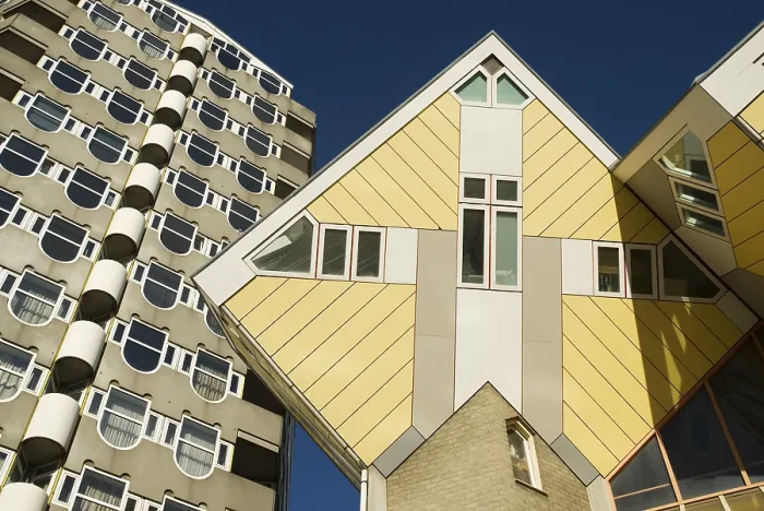 Framed Print : Experimental House as a Cube Print