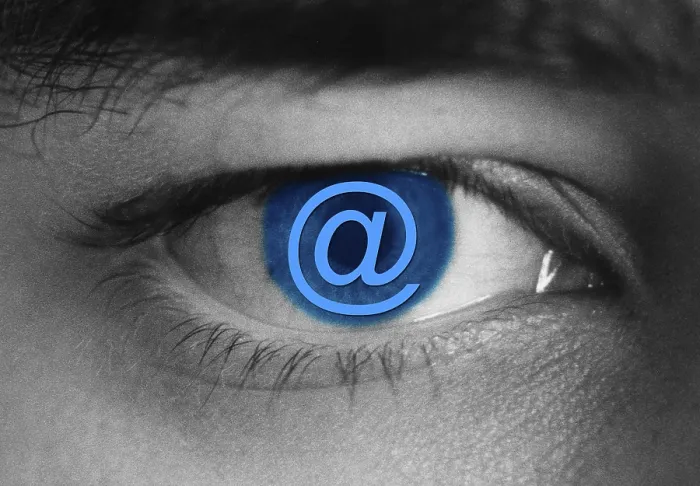 Framed Print : Eye, e-mail, @ - Eye, e-mail, @ Print Framed Print : Eye, e-mail, @ - Eye, e-mail, @ Print