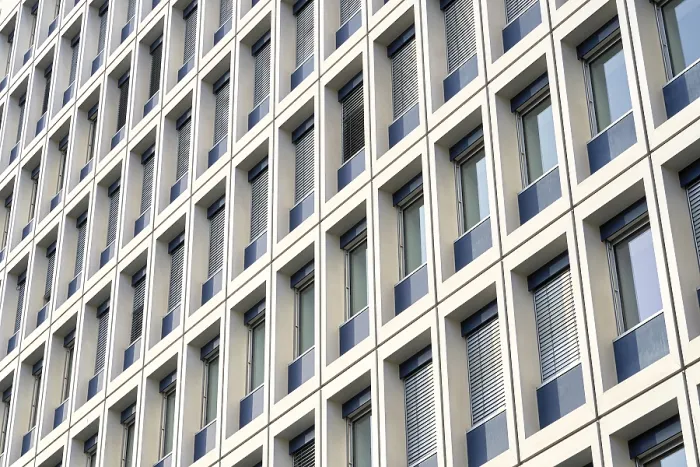 Framed Print : Facade of a B - Print