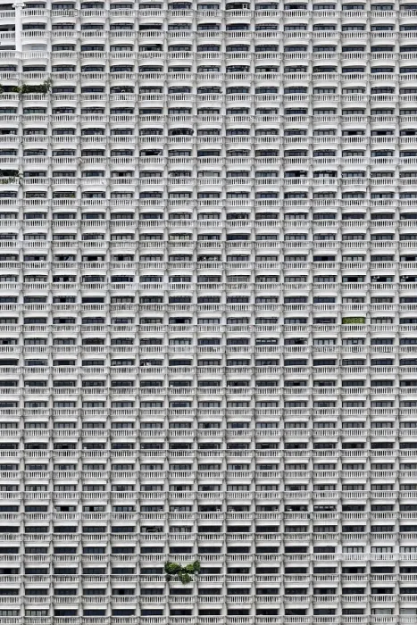 Framed Print : Facade Balconies Print, 19th Century Architecture Framed Print : Facade Balconies Print, 19th Century Architecture