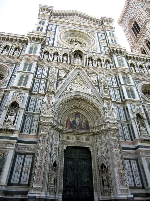 Framed Print : Facade of the Cathedral in Florence Print Framed Print : Facade of the Cathedral in Florence Print