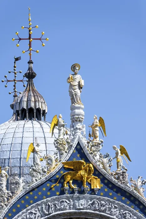 Framed Print : Facade and dome of the Basilica of St. Mark, Venice Print Framed Print : Facade and dome of the Basilica of St. Mark, Venice Print