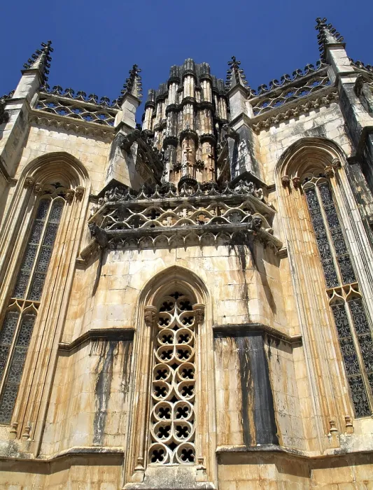 Framed Print : Facade of the Monastery of Batalha Print, Portugal