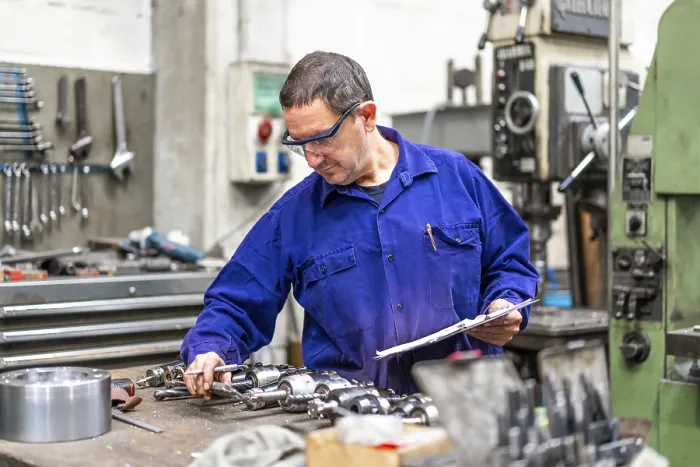 Framed Print : Numerical Control Sector Factory Worker Print Framed Print : Numerical Control Sector Factory Worker Print