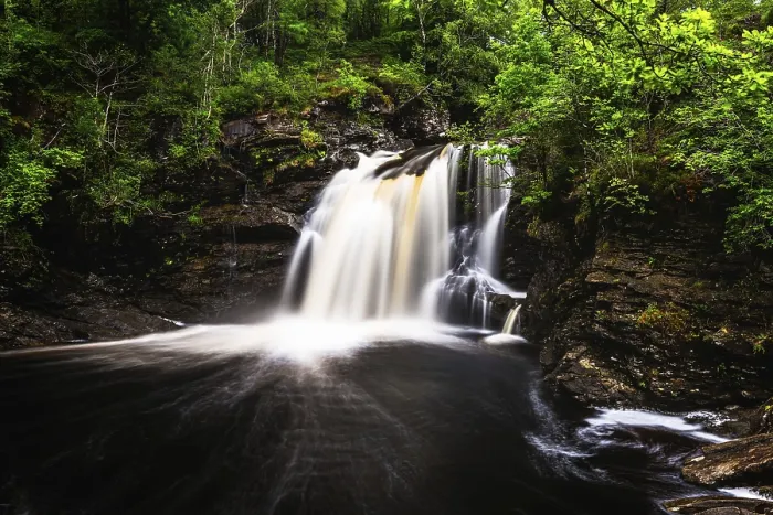 Framed Print : Falloch Waterfall Print, Scotland UK Framed Print : Falloch Waterfall Print, Scotland UK