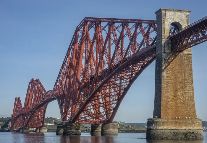 Framed Print : The Famous Forth Bridge Print, Edinburgh Scotland Framed Print : The Famous Forth Bridge Print, Edinburgh Scotland