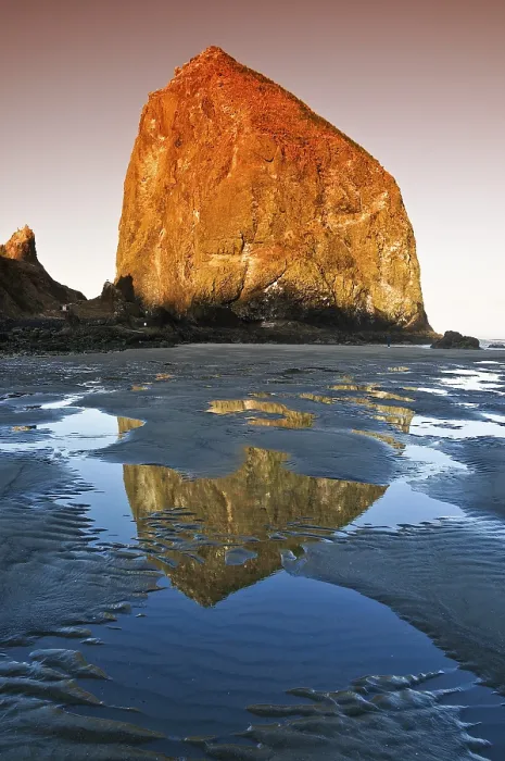 Framed Print : Famous Haystack Rock Print, Cannon Beach, Oregon Coast Framed Print : Famous Haystack Rock Print, Cannon Beach, Oregon Coast