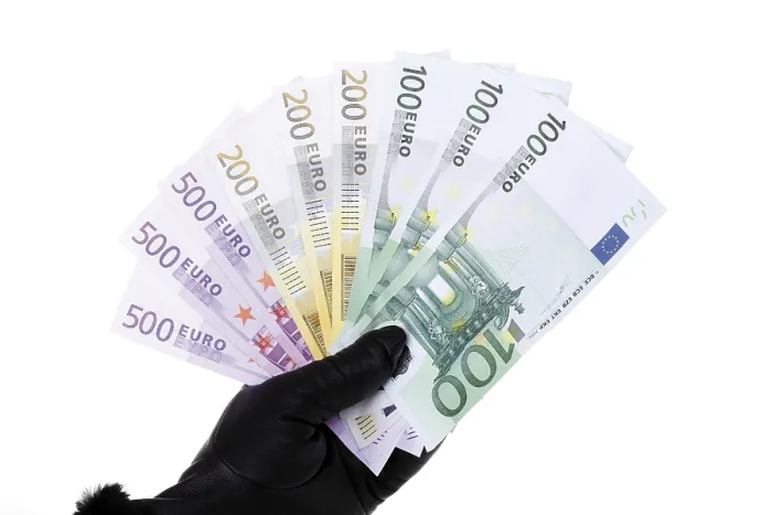 Framed Print : Fanned Out Banknotes Print Framed Print : Fanned Out Banknotes Print