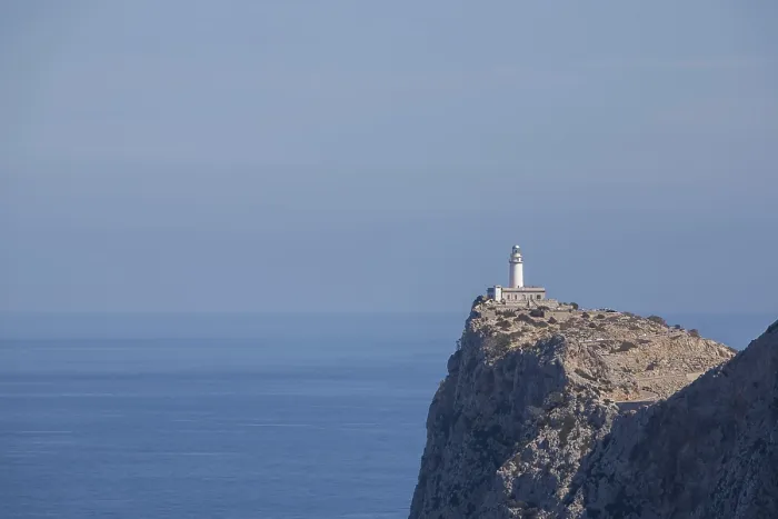Framed Print : Faro Lighthouse at Cape Formentor Print, Majorca, Spain Framed Print : Faro Lighthouse at Cape Formentor Print, Majorca, Spain